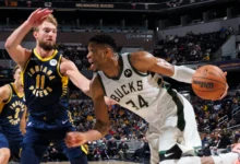 Milwaukee bucks vs pacers match player stats