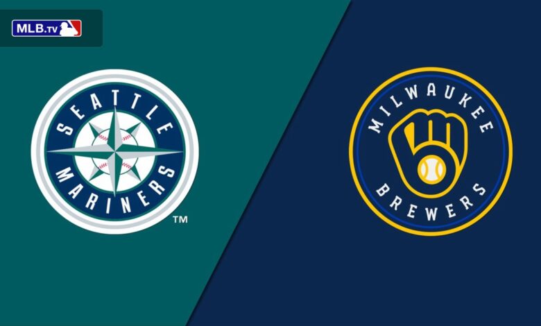 seattle mariners vs milwaukee brewers match player stats