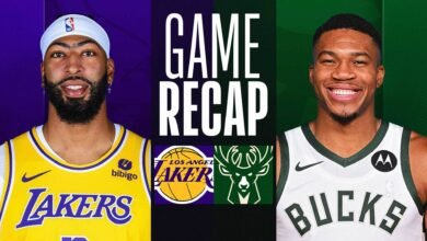 lakers vs milwaukee bucks match player stats