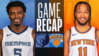 Knicks vs Memphis Grizzlies Match Player Stats