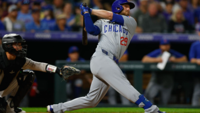 Colorado rockies vs chicago cubs match player stats​