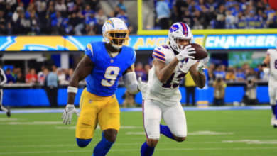 buffalo bills vs chargers match player stats​