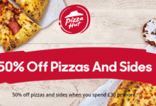 pizza hut voucher code