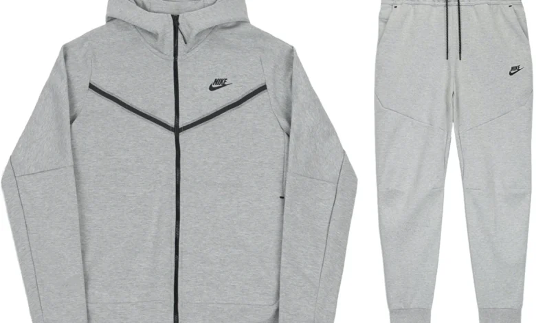 nike tech fleece grey